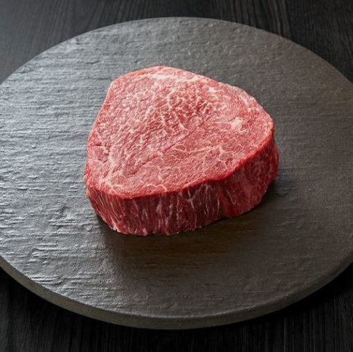 【lunch限定◆錦コース】神戸牛極上赤身ステーキ80ｇや神戸牛赤身寿司を楽しむ