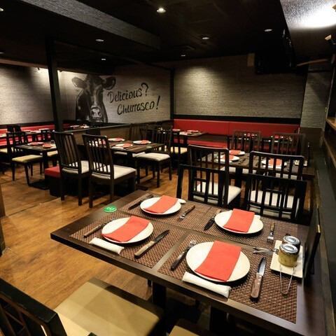 シュラスコ食べ飲み放題5500円～各種パーティーに最適！