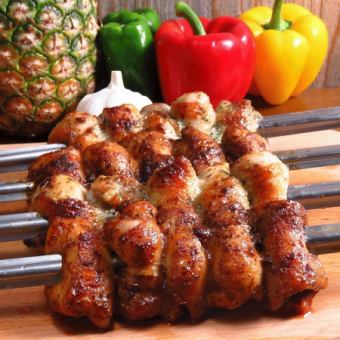 ★土日祝限定の特別プラン!!★サイドメニュー付き 20種シュラスコ食べ放題 4400円