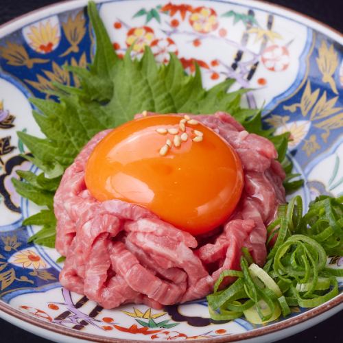 和牛ユッケ(塩)