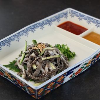 生センマイ/桜ユッケ