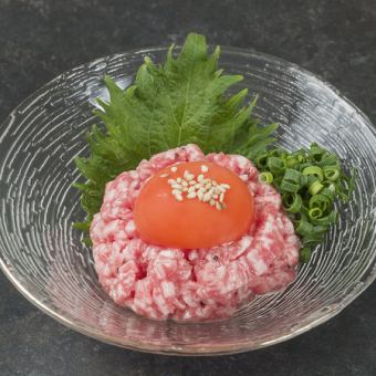 和牛ユッケ(塩)