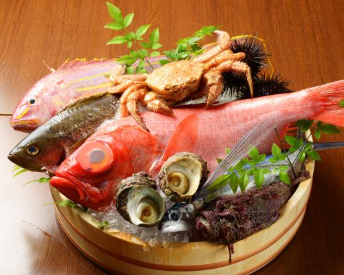 Carefully selected Japanese cuisine, Bekoya purchases seafood directly from Toyohama fishing port