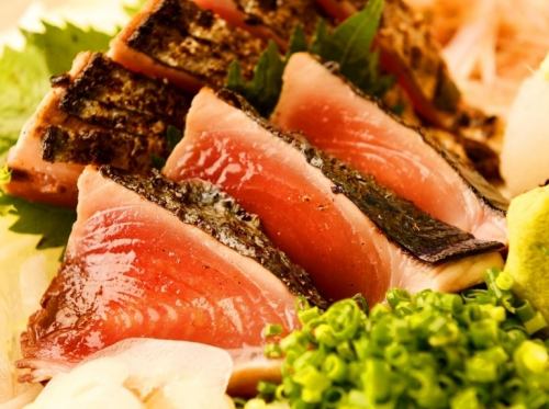 Carefully Selected Japanese Cuisine Tosa Straw-grilled Bonito