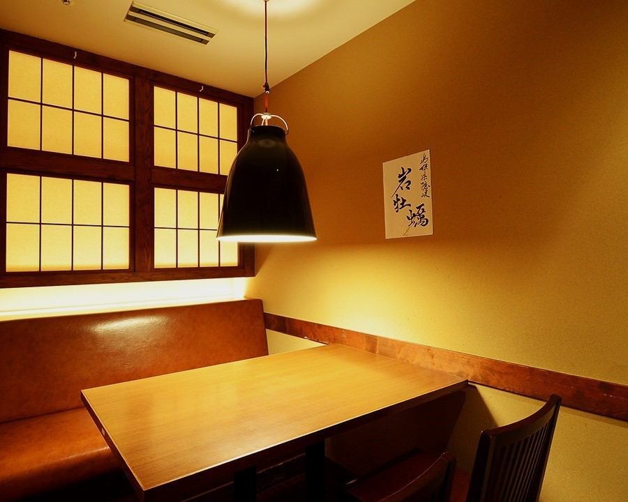 We have a private room that is perfect for a date♪