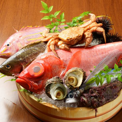 Carefully selected Japanese cuisine ★ Bekoya sources seafood directly from the port