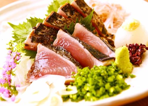 严选日本料理★土佐稻草烤鲣鱼