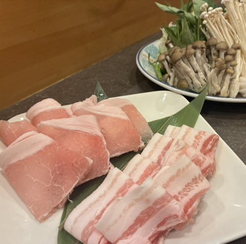 一頭買いした豚肉を堪能◎