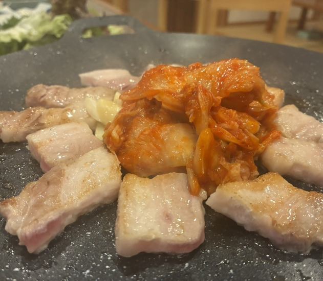 こだわりのサムギョムプサル