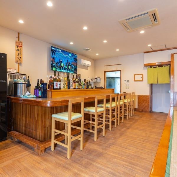 ≪お1人様でも歓迎のカウンター席は全6席♪≫ランチ利用やサク飲み利用も大歓迎◎ホテルチェックイン後の一息にもオススメ♪