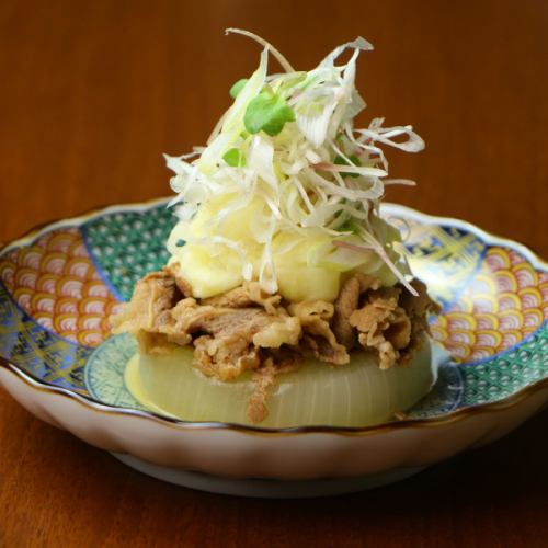 熟成牛バラ肉とマッシュポテト～じゃが煮仕立て～