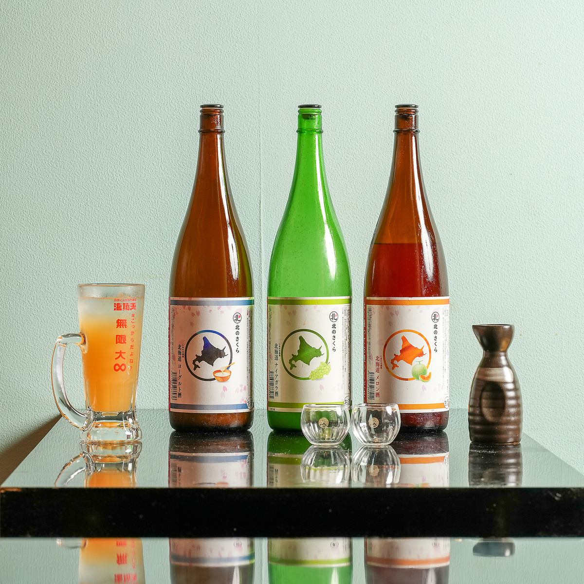 北海道の地酒や多彩なドリンクと料理の相性を楽しめる酒場