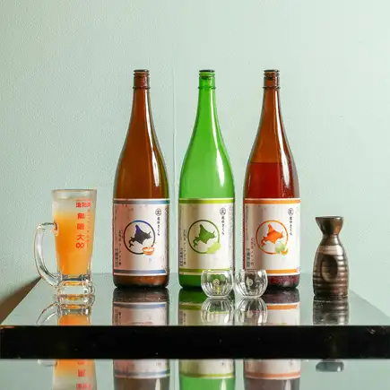 単品飲み放題＋日本酒飲み放題コース
