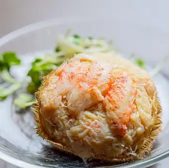 蟹味噌炙り