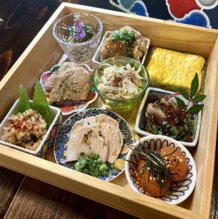 とりラボの鶏づくし箱膳コース≪お料理のみ≫3,300→ 3,000円