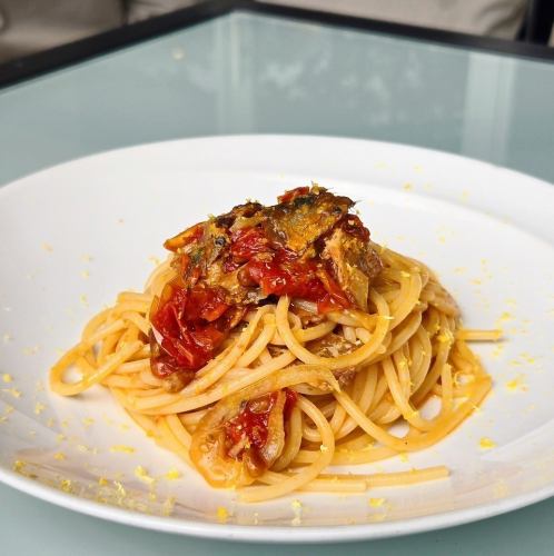 [Pasta and Risotto Set] Smoked Sardines and Eel Oil Pasta ~Orange Fragrance~