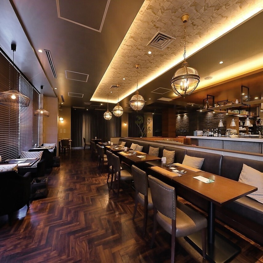 Arcoba is a hidden gem of a restaurant nestled in Layered Hisaya-Odori Park.