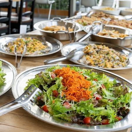 【TABLE PARTY PLAN】10名様～お手軽4000円コース(ソフトドリンク2時間飲み放題付)