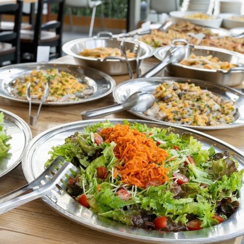 【TABLE PARTY PLAN】10名様~お手軽4000円コース(ソフトドリンク2時間飲み放題付)