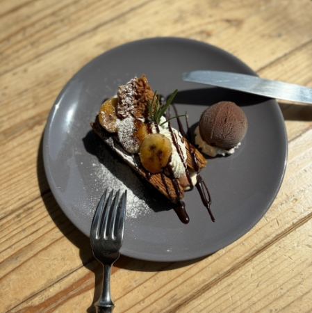 チョコバナナミルフィーユ