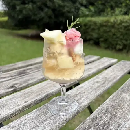 mini桃パフェ