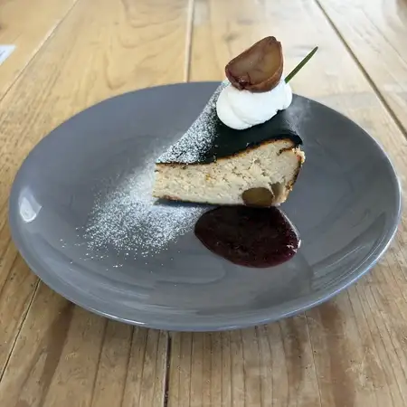 栗のバスクチーズケーキ