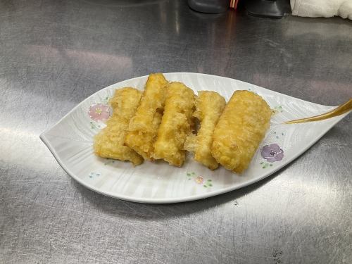 Variety of tempura