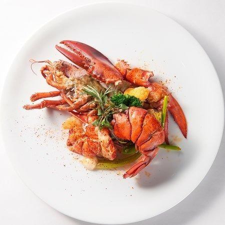オマール海老の香草バター焼き