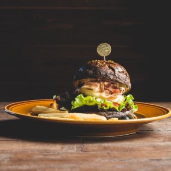 PROSCIUTTO CHEESE BURGER