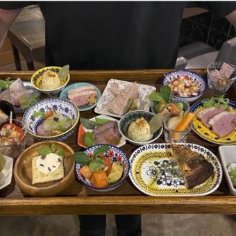 【日ー木限定♪】選べるタパス＆イベリコ豚★スペシャルプライス★2h飲み放題付3980円コース