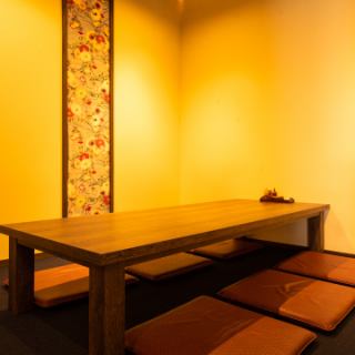 4名様～お座敷もございます。8名様から完全個室化も可能。会食や接待、特別な方と、特別な空間をお楽しみください。