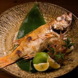 のど黒 塩焼き