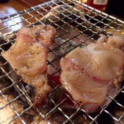 天然虎河豚 備長炭焼き