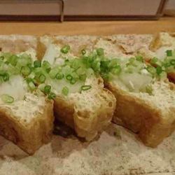 栃尾油揚げ[ねぎ味噌/納豆]　各種