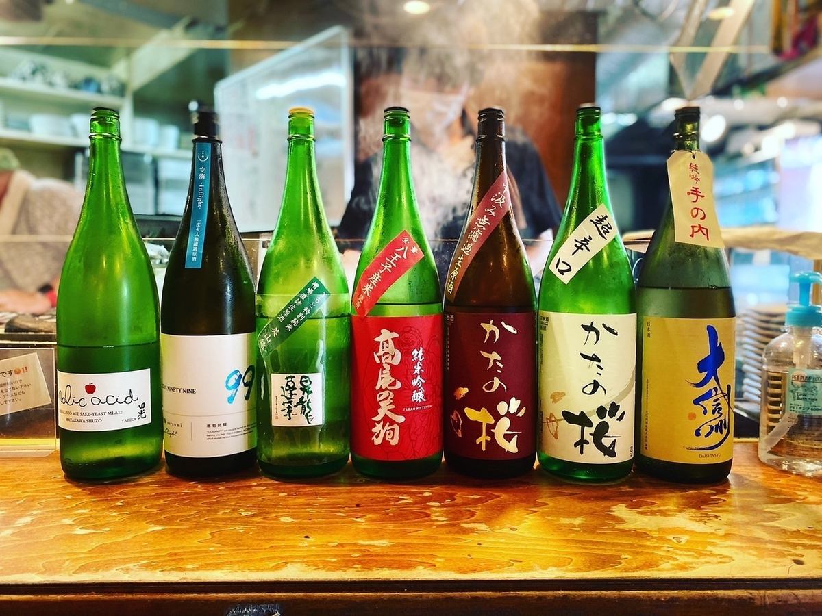 You can also enjoy alcohol at a reasonable price.It goes well with yakitori!