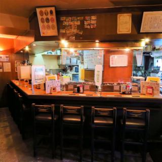 At the counter, you get a special seat where you can watch the staff grill each dish one by one.