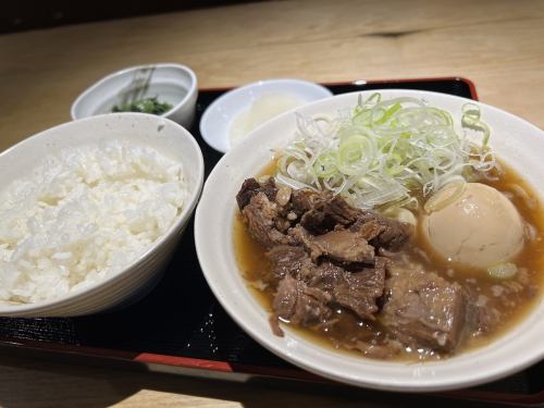 Beef tendon set meal