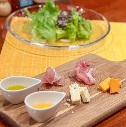 【シェフお任せコース】全 6 品の料理が楽しめるコース