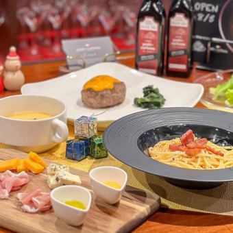 【ヨシカル納得コース】 厳選食材を使った全 7 品の料理が堪能できるコース