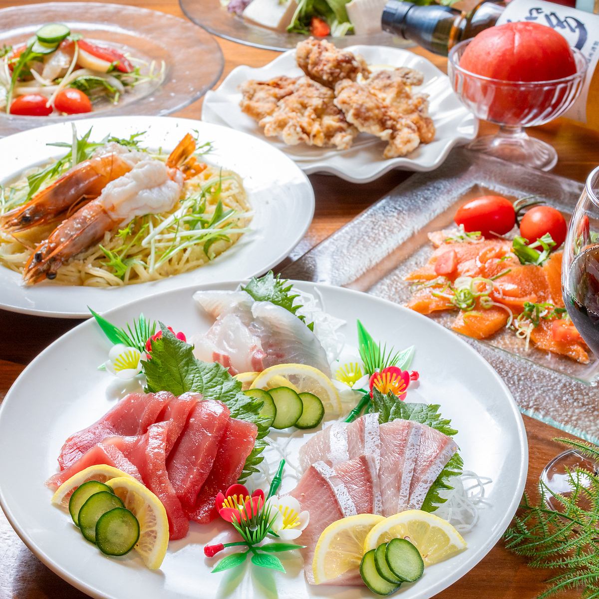 コスパ抜群◎当店自慢のお料理を5,000円で楽しめます♪