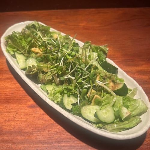 いろいろ野菜のグリーンサラダ