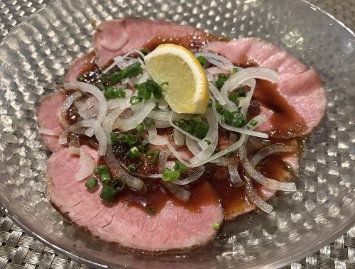 쇠고기 카르파치오