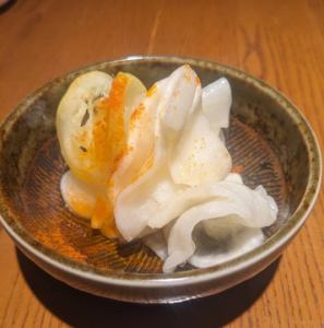 大根のレモンマリネ