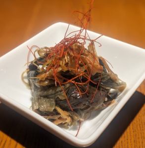 茄子と茗荷の煮びたし