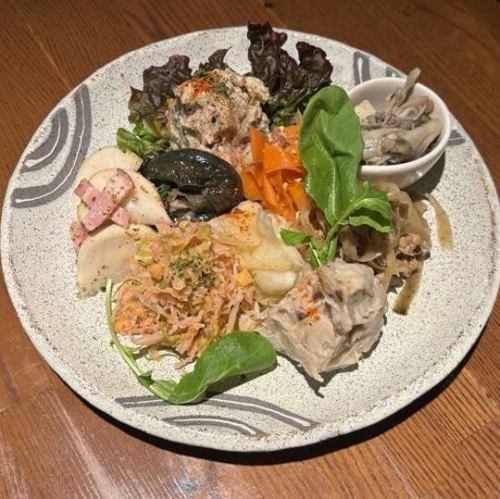 【9種の前菜盛り合わせ】