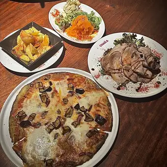 ☆【団体様大歓迎！】二次会コース料理全5品　2H飲み放題 赤・白ワイン付き3500円(税込)