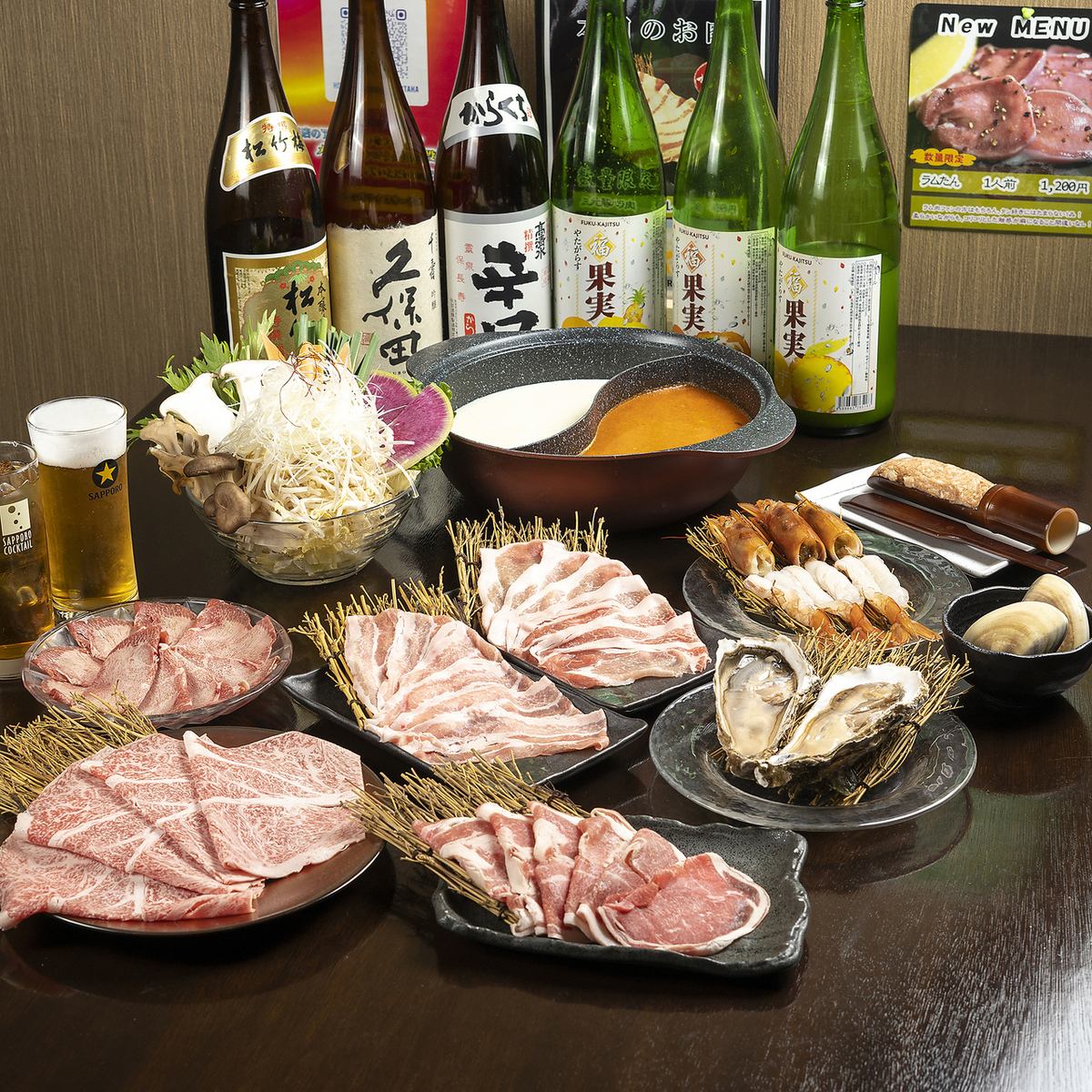 エリアでも珍しいしゃぶしゃぶ専門店！道産のお肉を堪能◎