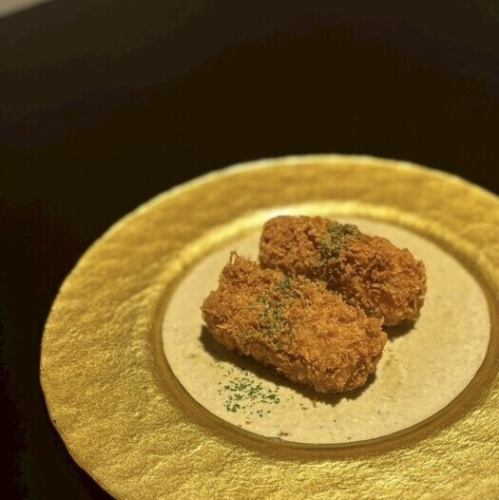 紅ズワイガニのクリームコロッケ 蟹味噌濃厚ソース