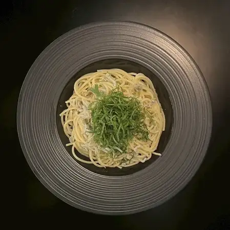 しらすと大葉のペペロンチーノ