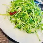 豆苗炒め